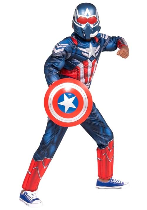 12-Inch Sam Wilson Captain America Shield Prop - US 8976