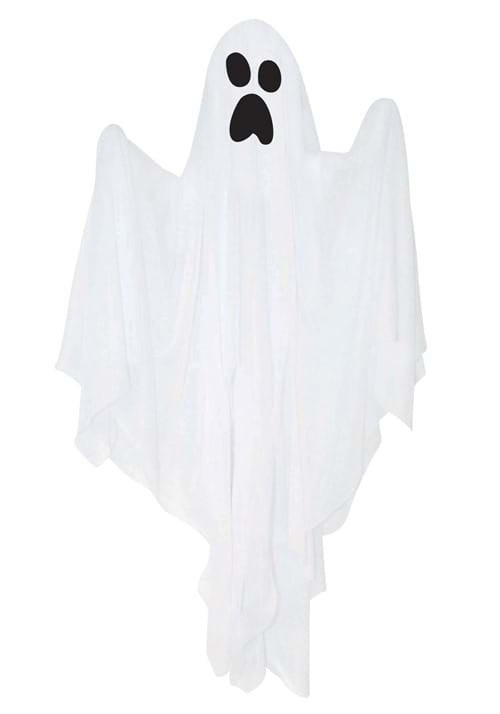 32-Inch Hanging Halloween Ghost Decoration - US 4817