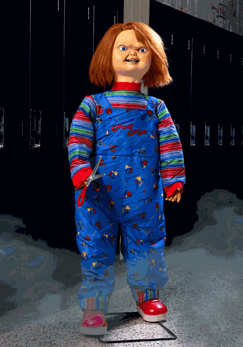 4.5FT Chucky Animatronic Halloween Decoration - US 1601