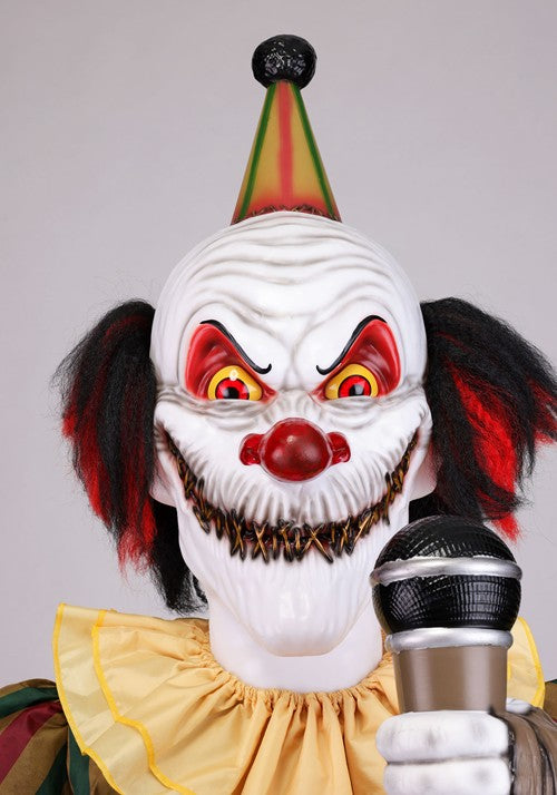 6.6FT Laugh Track Jack the Sinister Smiling Clown Animatronic Decoration - US 8808