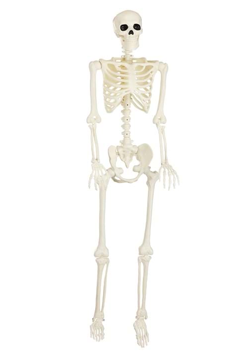5FT Black Light Ghostly Skeleton Halloween Decoration - US 3428