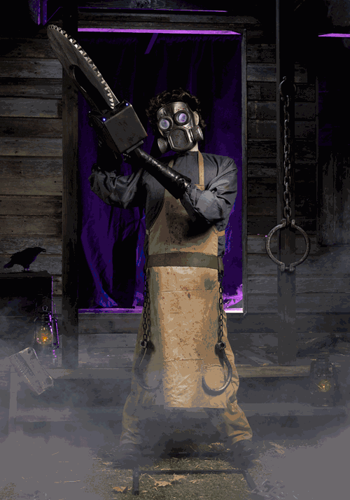 6.5FT Ripsaw Animatronic Halloween Decoration - Tekky - US 8569