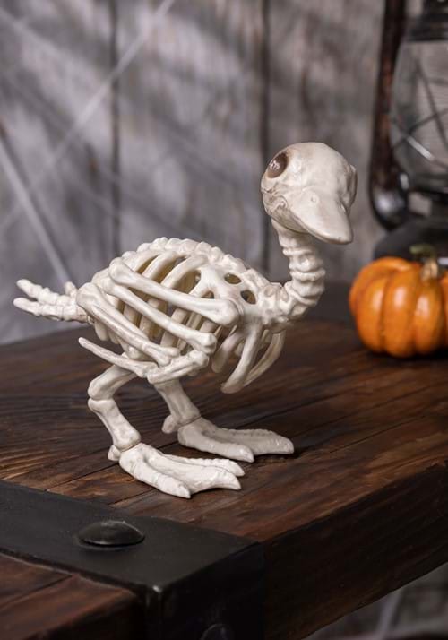 7.75-Inch Duckling Bones Skeleton Decoration - US 4316