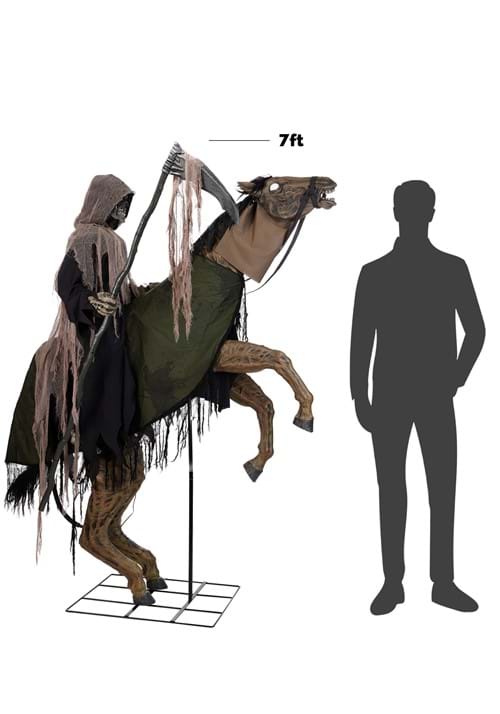7FT Reaper's Ride Animatronic Decoration - US 3586