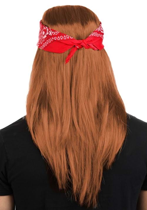 Men's Long 80's Rocker Costume Wig - US 4089
