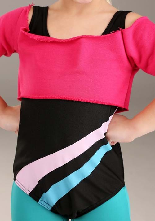 Toddler 80's Workout Girl Costume - US 9135