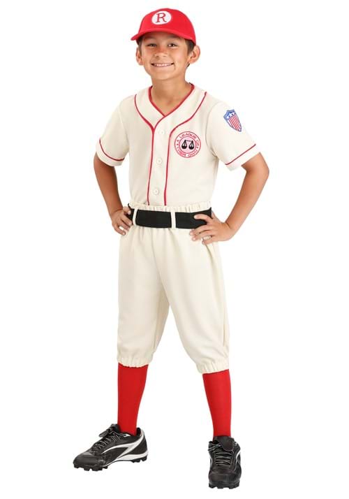 A League Of Their Own Jimmy Baseball Uniform Child Costume - US 8427