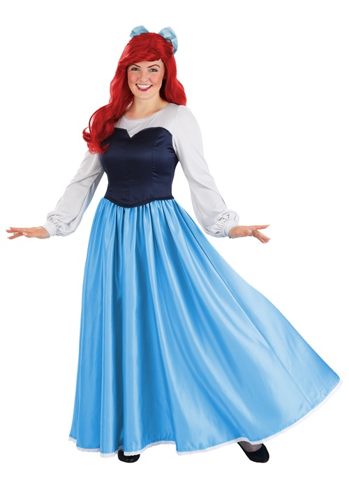 Disney's The Little Mermaid Ariel Blue Costume Dress for Women - US 4847