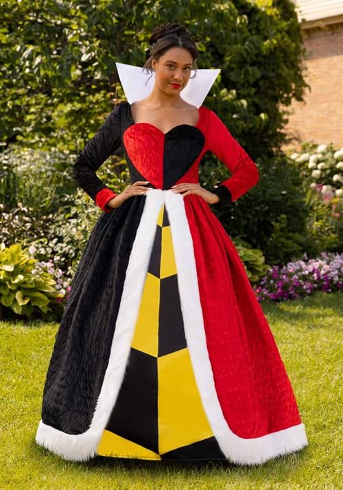 Women's Authentic Disney Alice in Wonderland Queen of Hearts Costume - US 2796