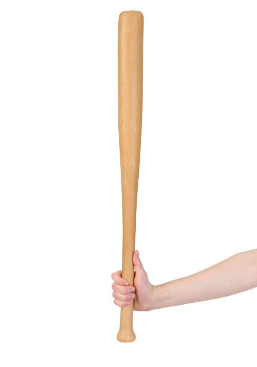 Adult Wood Look Plastic Baseball Bat - US 0544