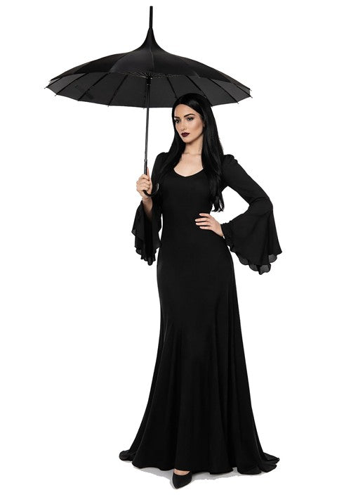 Adult Black Pagoda Costume Umbrella Prop - US 8641