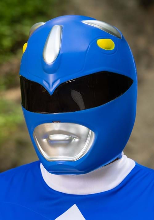 Adult Power Rangers Blue Ranger Costume Helmet - US 6369