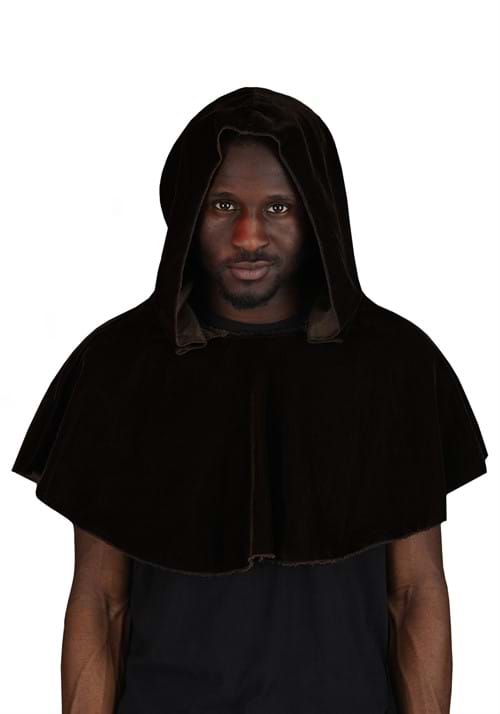 Brown Hood Cowl for Adults - US 6173