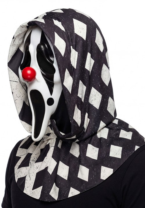 Adult Clown Ghost Face Costume Mask - US 4524