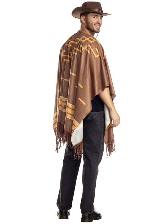 Adult Cowboy Costume Poncho - US 4482
