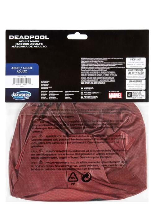 Deadpool Adult Fabric Mask - US 3551