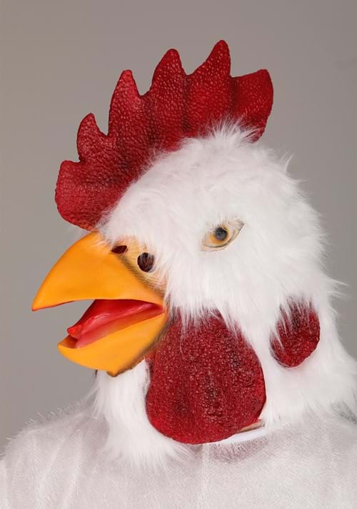 Deluxe White Rooster Costume for Adults - US 9371