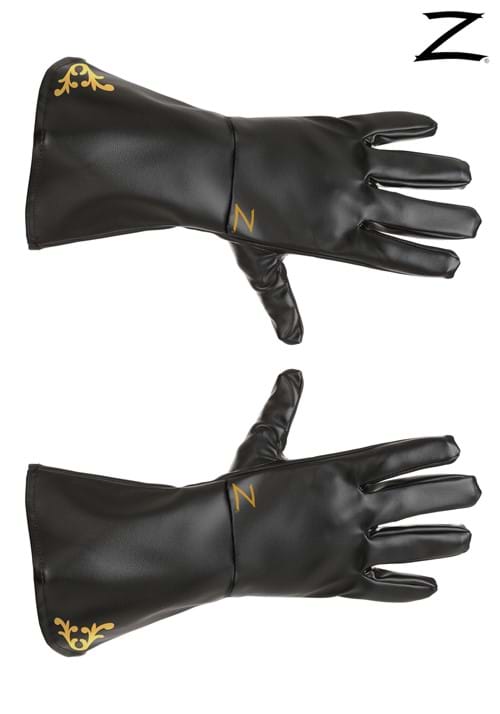 Adult Deluxe Zorro Costume Gloves - US 0312