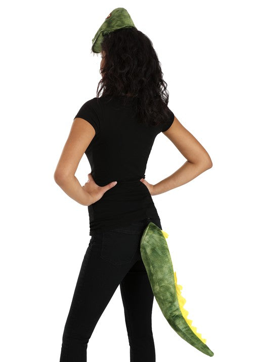 Adult Green Dinosaur Costume Kit - US 2443