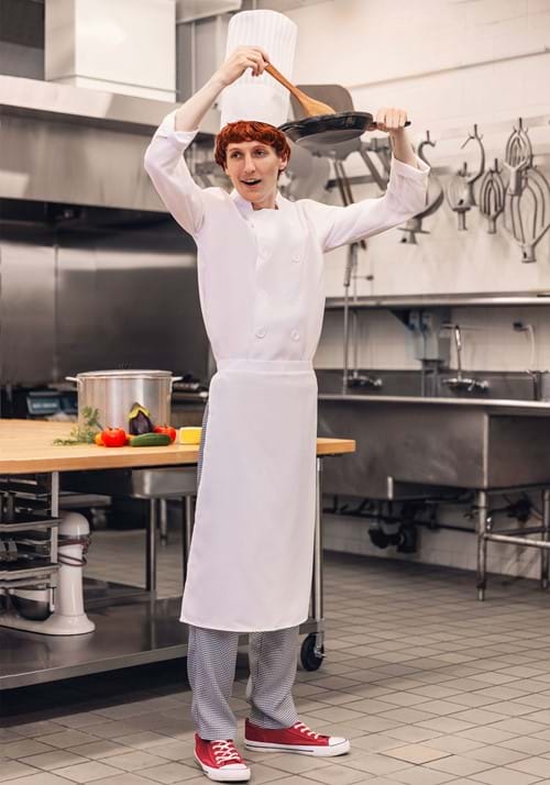 Disney & Pixar Alfredo Linguini Ratatouille Men's Costume with Light Up Hat - US 2753