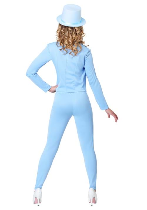 Female Blue Tuxedo Costume for Adults - US 2865
