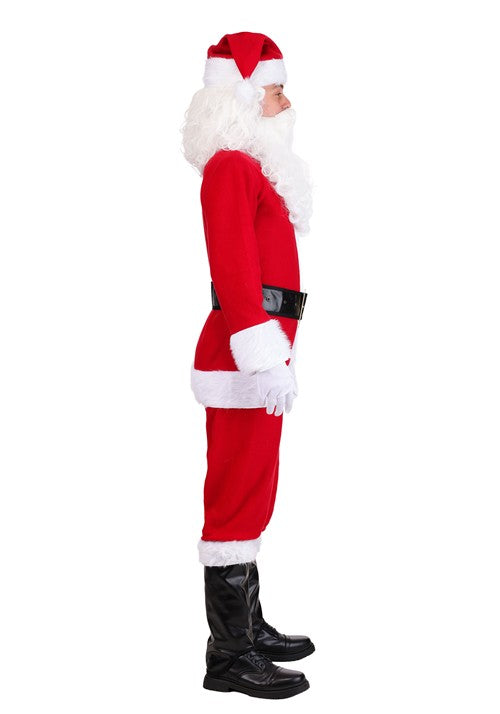 Men's Flannel Santa Claus Costume - US 8400