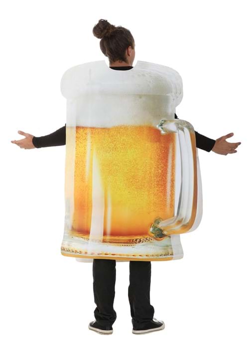 Foamy Beer Mug Adult Costume - US 7342