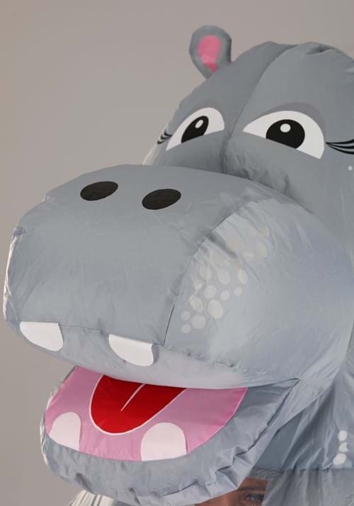 Adult Ballerina Hippo Inflatable Costume - US 7388