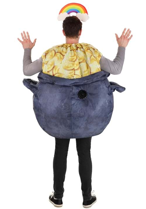 Inflatable Pot of Gold Costume for Adults - US 3240