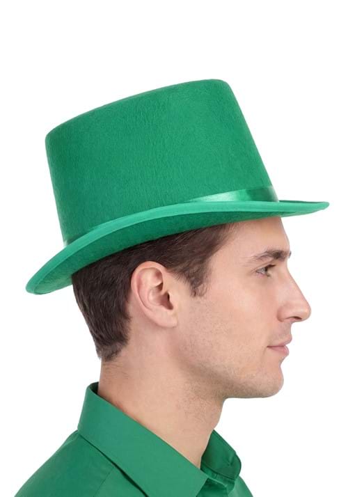 Adult Lucky Green Top Hat Accessory - US 6216