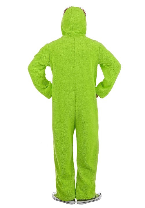 Sesame Street Oscar the Grouch Jumpsuit Adult Costume - US 4392