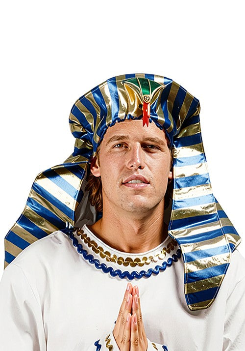 Adult Pharaoh's Lame Gold Headpiece Accessory - US 5691