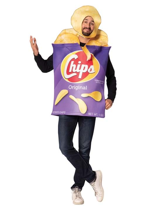 Potato Chip Bag Costume for Adults - US 4822