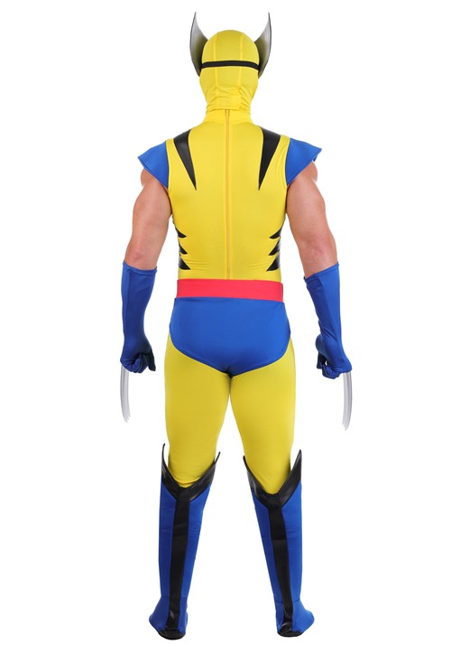Men's Premium Marvel X-Men 1990s Wolverine Costume - US 0585