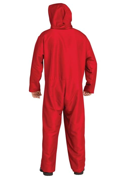 Adult Red Bank Robber Costume - US 1714