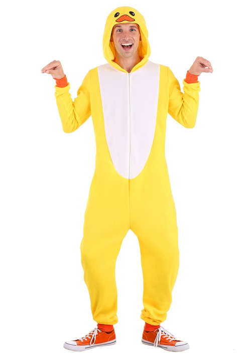 Yellow Duck Onesie for Adults - US 8818
