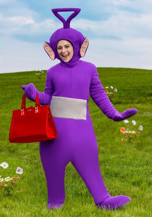 Teletubbies Tinky Winky Costume for Adults - US 3394