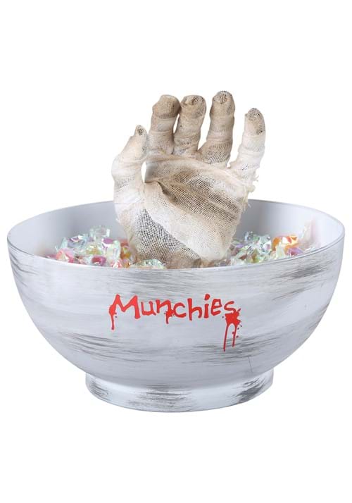 Animated Mummy Hand Candy Bowl - US 4585