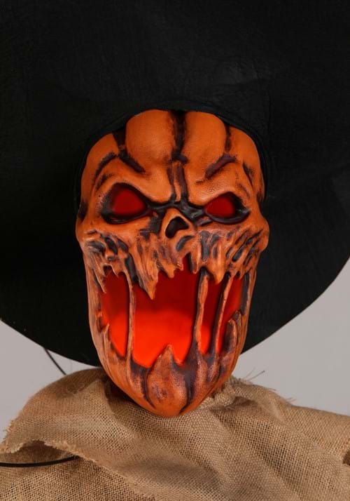 7FT Animated Raven Scarecrow Halloween Decoration - US 5308