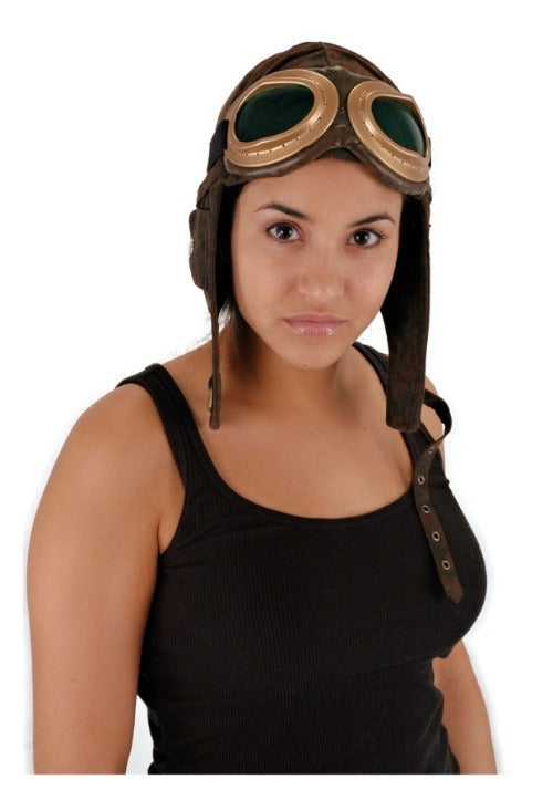 Aviator Brown Hat - US 7595