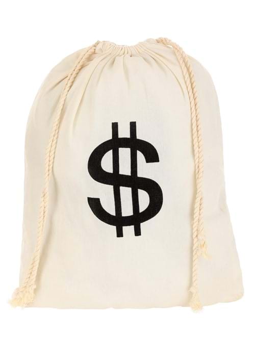 Bank Robber Money Bag Accessory Prop - US 0054