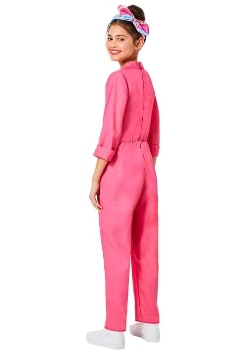Barbie Movie Pink Jumpsuit Girl's Costume - US 1155