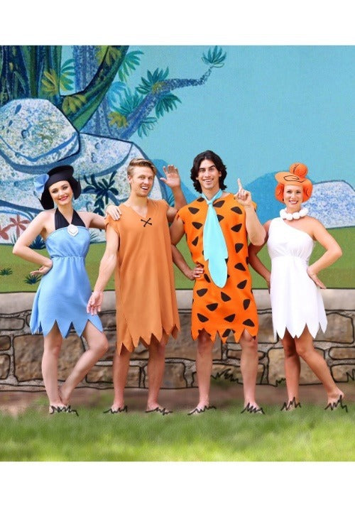 Barney Rubble Costume for Men - US 2174