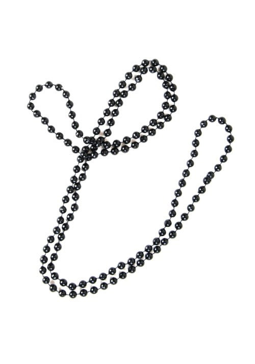 Black Flapper Beads - US 0559
