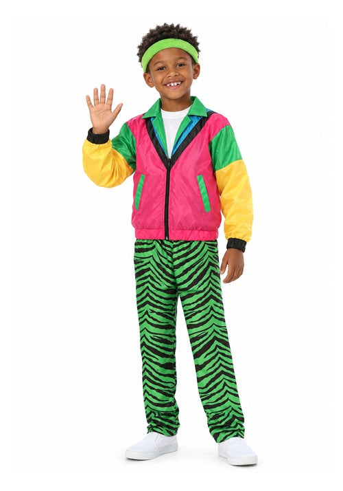 Boy's 80s Jock Costume - US 0943