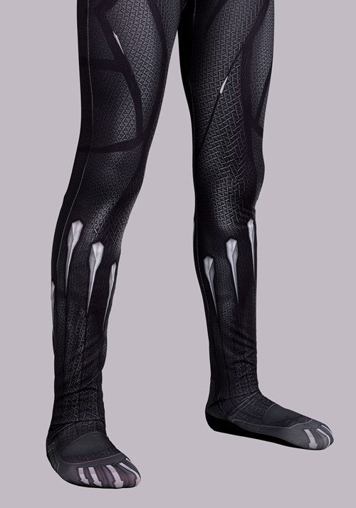 Boy's Black Panther Zentai Suit Costume - US 3971