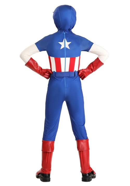 Boy's Premium Marvel Captain America Costume - US 6062