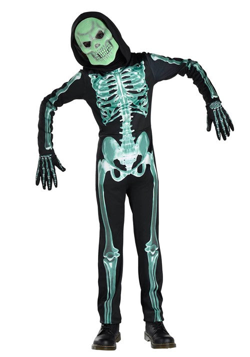 Boy's Glow in the Dark Skeleton Costume - US 1726
