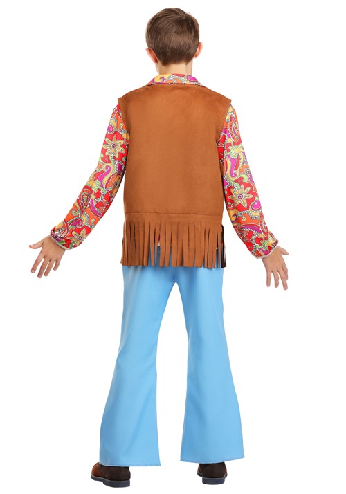 Woodstock Hippie Costume for Boys - US 8579