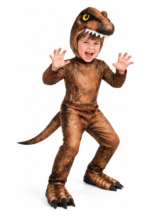 Boy's Jurassic T-Rex Jumpsuit Costume - US 6242